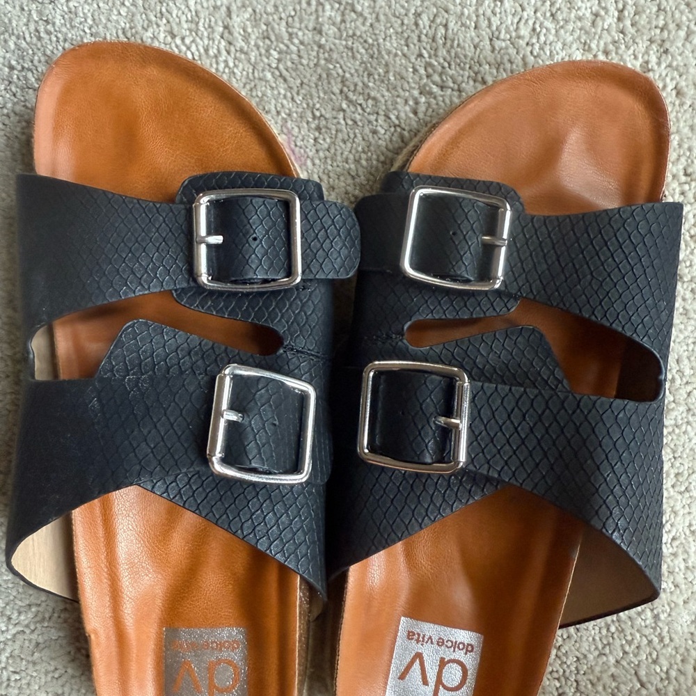 Dolce Vita Carther Sandal black size 8.5 - Picture 2 of 7